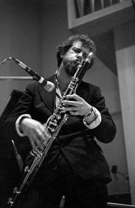 Alternativa Festival of Contemporary Music 8227714 20.03.1991 Clarinetist Misha Lobko performs at Alternativa Festival of Contemporary Music. Folumenov Moscow Russia  Copyright: xFolumenovx