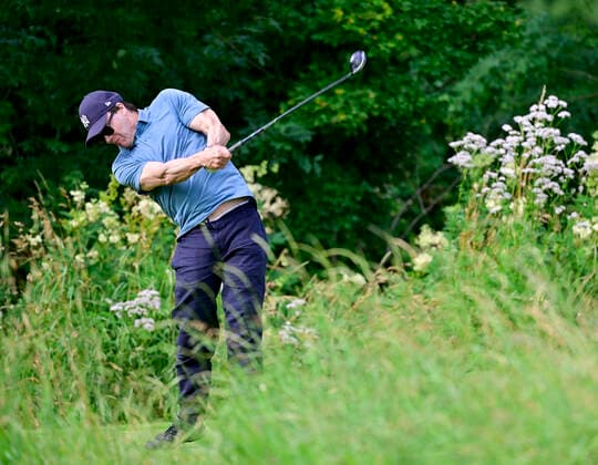 BORGHOLM 20220713 Prince Daniel played the Victoria golf course at Ekerum on Öland on Wednesday BORGHOLM SWEDEN x10030x  Copyright: xJonasxEkströmer TTx VICTORIAGOLFEN