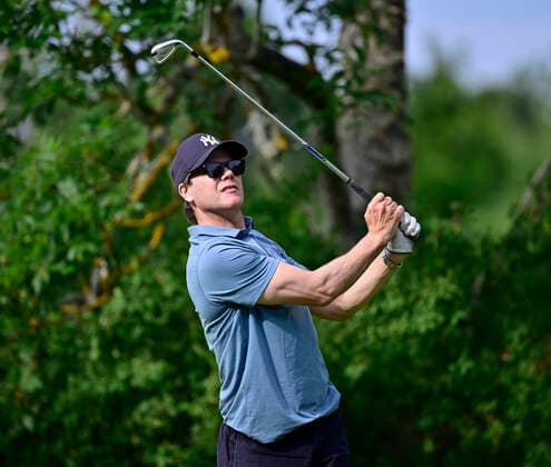 BORGHOLM 20220713 Prince Daniel played the Victoria golf course at Ekerum on Öland on Wednesday BORGHOLM SWEDEN x10030x  Copyright: xJonasxEkströmer TTx VICTORIAGOLFEN