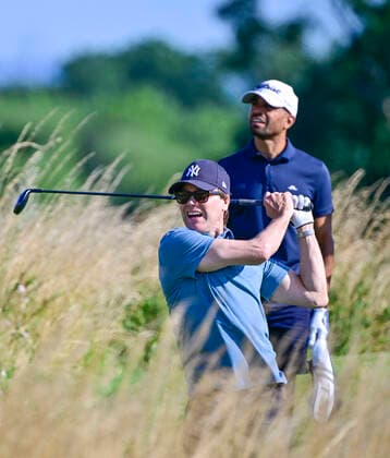 BORGHOLM 20220713 Prince Daniel played the Victoria golf course at Ekerum on Öland on Wednesday BORGHOLM SWEDEN x10030x  Copyright: xJonasxEkströmer TTx VICTORIAGOLFEN