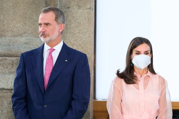 13-07-2022 Madrid Queen Letizia and King Felipe attend the national culture awards ceremony at the Prado museum in Madrid. No Spain Â  Copyright: xPPEx