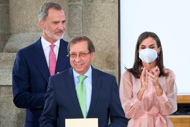 13-07-2022 Madrid Queen Letizia and King Felipe attend the national culture awards ceremony at the Prado museum in Madrid. No Spain Â  Copyright: xPPEx