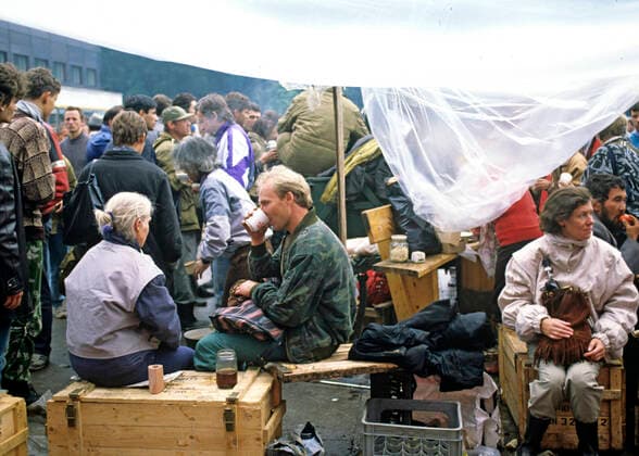 Government House defenders 471243 22.08.1991 The attempted coup d etat failed. The Government House defenders. Yuryi Abramochkin Sputnik Moscow Russia  Copyright: xYuryixAbramochkinx