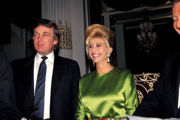 Circa 1986 - New York, New York, U.S. - DONALD TRUMP and wife IVANA TRUMP. New York U.S.  - ZUMAbu2_ 20110101_gaf_bu2_666 Copyright: xJudiexBursteinx