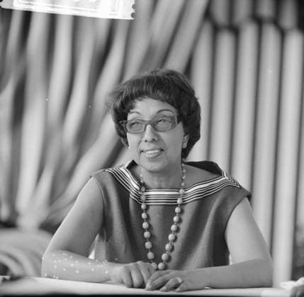 Anefo photo collection. Josephine Baker in Castle Les Milandes Portrait J. B .. June 26, 1961. France Copyright: xpiemagsx pienatarchpart216092021-6549 !ACHTUNG AUFNAHMEDATUM GESCHÄTZT!