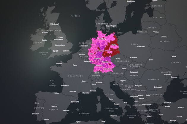 RKI dashboard, 7 day incidence is now 752.7 7 day incidence, RKI dashboard on a monitor on 16 07 2022 in Siegen Germany.