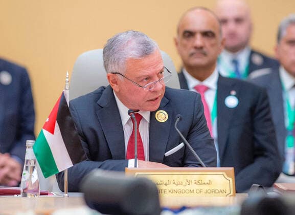 July 16, 2022, Jeddah, Jeddah, Saudi Arabia: Jordan s King Abdullah II attends the Jeddah Security and Development Summit (GCC+3) at a hotel in Saudi Arabia s Red Sea coastal city of Jeddah on July 16, 2022 Jeddah Saudi Arabia - ZUMAap3_ 20220716_zaf_ap3_061 Copyright: xSaudixPressxAgencyx
