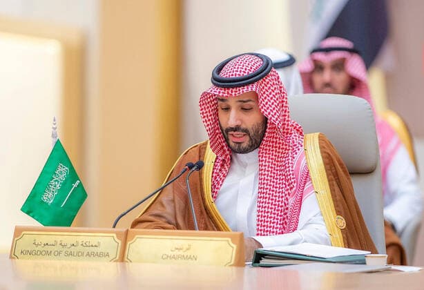 July 16, 2022, Jeddah, Jeddah, Saudi Arabia: Saudi Crown Prince Mohammed bin Salman attending the Jeddah Security and Development Summit (GCC+3) at a hotel in Saudi Arabia s Red Sea coastal city of Jeddah on July 16, 2022 Jeddah Saudi Arabia - ZUMAap3_ 20220716_zaf_ap3_063 Copyright: xSaudixPressxAgencyx