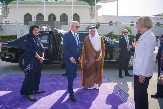 July 16, 2022, Jeddah, Jeddah, Saudi Arabia: US President Joe Biden boards Air Force One before departing from King Abdulaziz International Airport in the Saudi city of Jeddah on July 16, 2022, at the end of his first tour in the Middle East as president Jeddah Saudi Arabia - ZUMAap3_ 20220716_zaf_ap3_081 Copyright: xSaudixPressxAgencyx