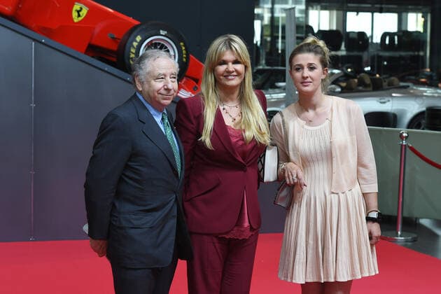 Award of the State Prize to Michael Schumacher on 20 07 2022 in the Motorworld in Cologne V l n r Corinna Schumacher Gina Schumacher Jean Todt Corinna Schumacher Gina Schumacher xRx
