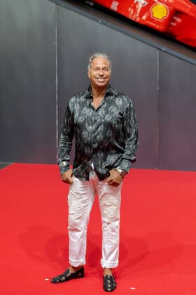 RTL sports presenter Kai Ebel on the red carpet State Prize of the State of North Rhine-Westphalia for 7-time Formula 1 World Champion Michael Schumacher At the Motorworld in Cologne, Minister President Hendrik Wüst presented the State Prize to wife Corinna and daughter Gina Maria Schumacher, who accepted the prize on behalf of Michael