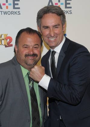 New York,NY-April 29: Frank Fritz, Mike Wolfe attends the 2015 A+E Network Upfront at Park Avenue Armory on April 30, 2015 in New York City. Copyright: xJohnxPalmer MediaPunchx