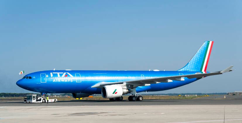 Italy, Rome, Vatican, 22 07 24. The Papal plane leaves for the Apostolic journey to Canada, from Fiumicino Airport. L aereo papale parte per il viaggio apostolico in Canada, dall aeroporto di Fiumicino. Photo by Massimiliano MIGLIORATO Catholic Press Photo  Copyright: x MASSIMILIANOxMIGLIORATO CPPx x xCatholicxPressxPhotox
