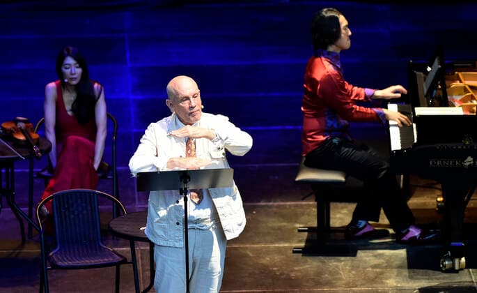 US actor John Malkovich performs during The Music Critic in the theatre in Kromeriz, Czech Republic, on Tuesday, July 26, 2022. (CTKxPhoto DaliborxGluck) CTKPhotoP2022072607129  dg001A