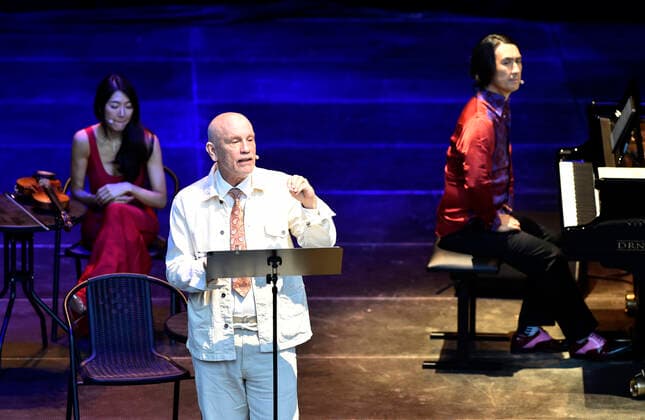 US actor John Malkovich performs during The Music Critic in the theatre in Kromeriz, Czech Republic, on Tuesday, July 26, 2022. (CTKxPhoto DaliborxGluck) CTKPhotoP2022072607131  dg002A
