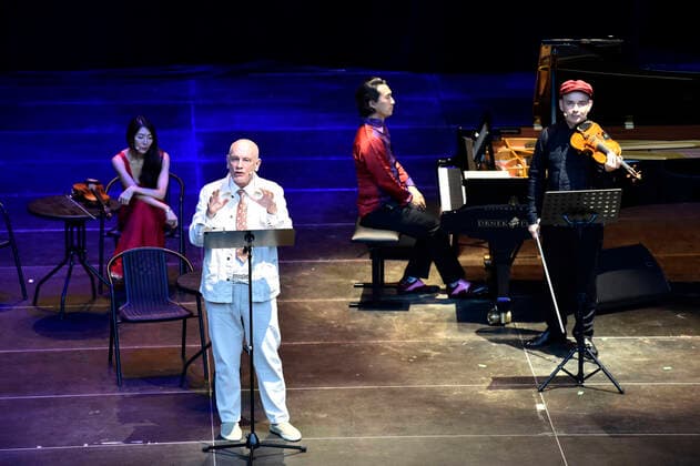 Bilder des Jahres 2022, Entertainment 07 Juli Entertainment Themen der Woche KW 30 Entertainment Bilder des Tages US actor John Malkovich performs during The Music Critic in the theatre in Kromeriz, Czech Republic, on Tuesday, July 26, 2022. (CTKxPhoto DaliborxGluck) CTKPhotoP2022072607137  dg005A