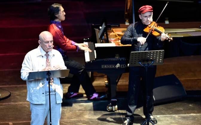 US actor John Malkovich performs during The Music Critic in the theatre in Kromeriz, Czech Republic, on Tuesday, July 26, 2022. (CTKxPhoto DaliborxGluck) CTKPhotoP2022072607138  dg008
