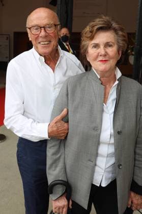 Eröffnung Salzburger Festspiele Salzburg, 26. 07. 2022 Michael HELTAU, Helga RABL STADLER *** Opening Salzburg Festival Salzburg, 26 07 2022 Michael HELTAU, Helga RABL STADLER
