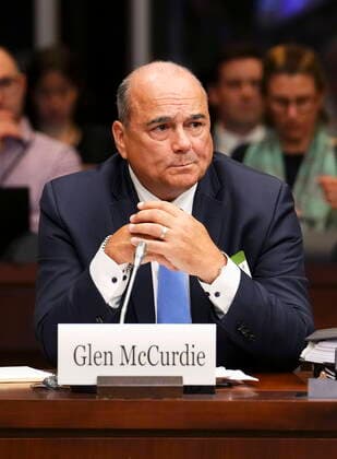 July 27, 2022, Ottawa, Ontario, CAN: Glen McCurdie, Hockey Canada s former vice-president of insurance and risk management, appears as a witness at the standing committee on Canadian Heritage in Ottawa on Wednesday, July 27, 2022, looking into how Hockey Canada handled allegations of sexual assault and a subsequent lawsuit. Ottawa CAN  - ZUMAc35_ 20220727_zaf_c35_056 Copyright: xSeanxKilpatrickx