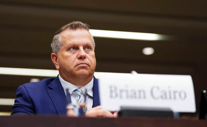 July 27, 2022, Ottawa, Ontario, CAN: Hockey Canada Chief Financial Officer Brian Cairo, appears as a witness at the standing committee on Canadian Heritage in Ottawa on Wednesday, July 27, 2022, looking into how Hockey Canada handled allegations of sexual assault and a subsequent lawsuit. Ottawa CAN  - ZUMAc35_ 20220727_zaf_c35_059 Copyright: xSeanxKilpatrickx