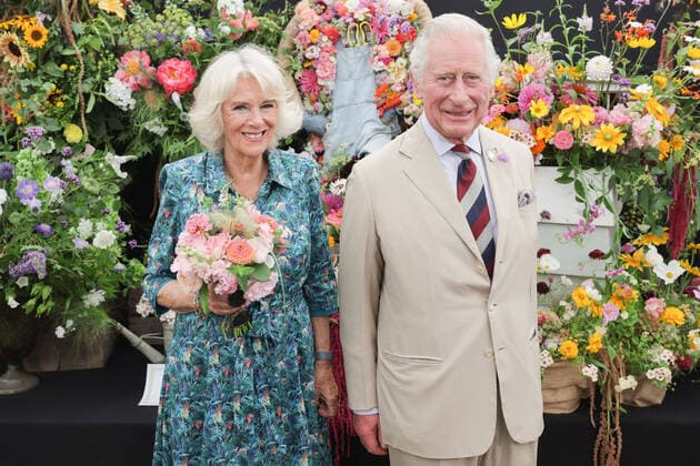 Entertainment Themen der Woche KW 30 Entertainment Bilder des Tages . 27 07 2022. Kings Lynn, United Kingdom. Prince Charles and Camilla at the Sandringham Flower Show, United Kingdom.  xPoolx xi-Imagesx IIM-23647-0010