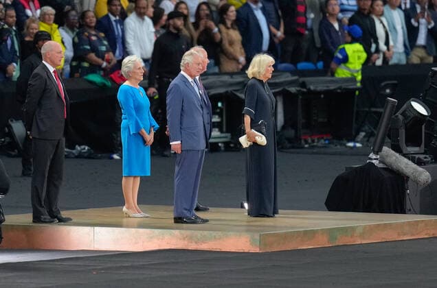 HRH Prince Charles and Camilla during the Opening Ceremony of the 2022 Commonwealth Games at Alexander Stadium, Birmingham, England on the 28 July 2022. Copyright: xDavidxHornx PMI-5059-0006