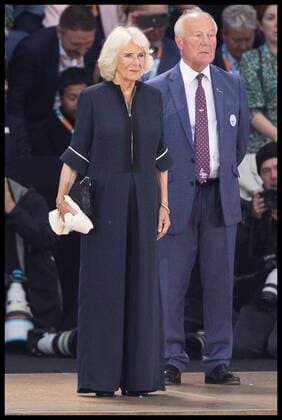 . 28 07 2022. Birmingham , United Kingdom. Prince Charles and Camilla, Duchess of Cornwall at the opening ceremony of the 2022 Commonwealth Games in Birmingham, United Kingdom.  xStephenxLockx xi-Imagesx IIM-23646-0016