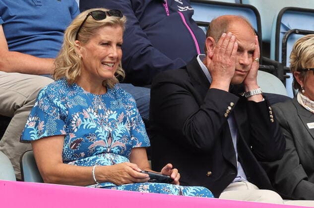 . 29 07 2022. Birmingham, United Kingdom. Prince Edward and Sophie at the Rugby Sevens at the 2022 Commonwealth Games in Birmingham United Kingdom.  xStephenxLockx xi-Imagesx IIM-23650-0005