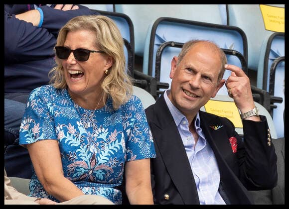 . 29 07 2022. Birmingham, United Kingdom. Prince Edward and Sophie , the Earl and Countess of Wessex watch the Rugby Sevens at the 2022 Commonwealth Games in Birmingham, United Kingdom.  xStephenxLockx xi-Imagesx IIM-23650-0029