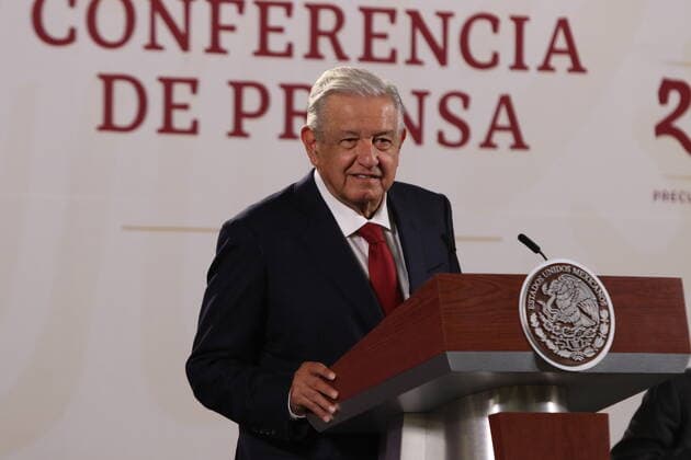 July 29, 2022, Mexico City, Mexico City, Mexico: July 29, 2022, Mexico City, Mexico: MexicoÃ¢â‚¬â ¢s President, Andres Manuel Lopez Obrador meets with Mexican media to response their questions during his Daily Briefing conference at National Palace. on July 29, 2022. Mexico City Mexico - ZUMAe321 20220729_zia_e321_078 Copyright: xIsmaelxRosas xEyepixxGroupx