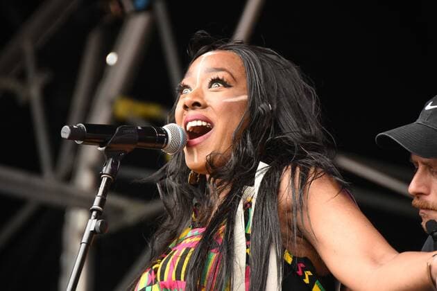 July 30, 2022, Malmesbury, England, United Kingdom: Womad (World of Music and Dance) festival took place at Charlton Park, Wiltshire. Acts from all over the world gathered for the festival s fourtieth anniversary. Osibisa have been going 50 years and were introduced by Peter Gabriel. Malmesbury United Kingdom - ZUMAr169 20220730_zip_r169_018 Copyright: xRodxHarbinsonx