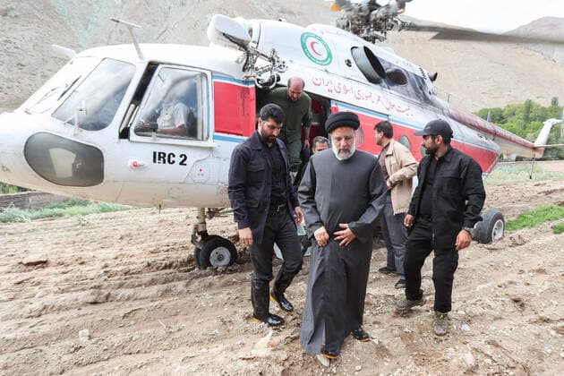 News Themen der Woche KW 30 News Bilder des Tages July 30, 2022, Firuzkuh, Tehran, Iran: A handout picture made available by the Iranian Red Crescent Society (IRCS) shows Iranian President EÃ¢â‚¬Å’BRAHIM RAISI visiting Firuzkuh after floods, Iran, 30 July 2022. According to the Iranian Red Crescent Society quoting local officials, at least 56 people have died and 18 are missing in recent floods in most cities of Iran. Firuzkuh Iran - ZUMAi98_ 20220730_zih_i98_017 Copyright: xIranianxPresidencyx
