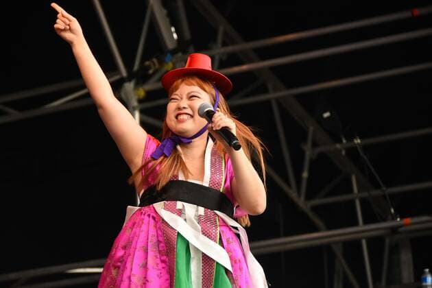 July 30, 2022, Malmesbury, England, United Kingdom: Womad (World of Music and Dance) festival took place at Charlton Park, Wiltshire. Acts from all over the world gathered for the festival s fourtieth anniversary. ADG7 from South Korea shared their contemporary take on traditional Korean folk music. Malmesbury United Kingdom - ZUMAr169 20220730_zip_r169_030 Copyright: xRodxHarbinsonx