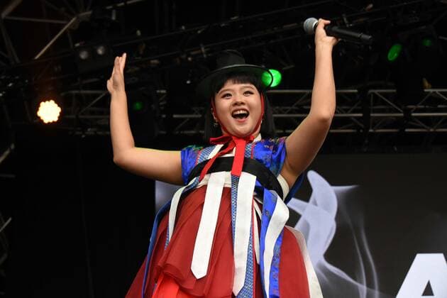 July 30, 2022, Malmesbury, England, United Kingdom: Womad (World of Music and Dance) festival took place at Charlton Park, Wiltshire. Acts from all over the world gathered for the festival s fourtieth anniversary. ADG7 from South Korea shared their contemporary take on traditional Korean folk music. Malmesbury United Kingdom - ZUMAr169 20220730_zip_r169_033 Copyright: xRodxHarbinsonx