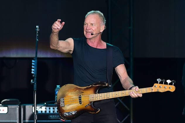 Entertainment Themen der Woche KW 30 Entertainment Bilder des Tages British musician Sting performs at the Slavkov Open festival in Slavkov, Vyskov region, Czech Republic, July 31, 2022. (CTKxPhoto VaclavxSalek) CTKPhotoP2022073106275  sal 06