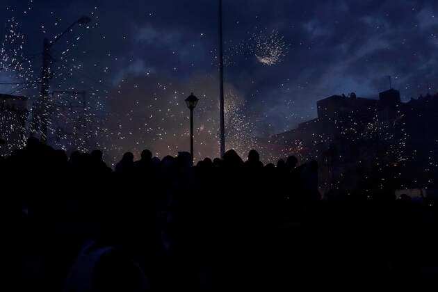 July 31, 2022, Mexico City, Mexico City, Mexico: July 31, 2022, Mexico City, Mexico: The Burning of the Bulls and Fair of Lights took place in Zapotitlan, on the occasion of the celebrations of the Day of Santiago Apostle. on July 31, 2022 in Mexico City, Mexico. Mexico City Mexico - ZUMAe321 20220731_zia_e321_046 Copyright: xGerardoxVieyra xEyepixxGroupx