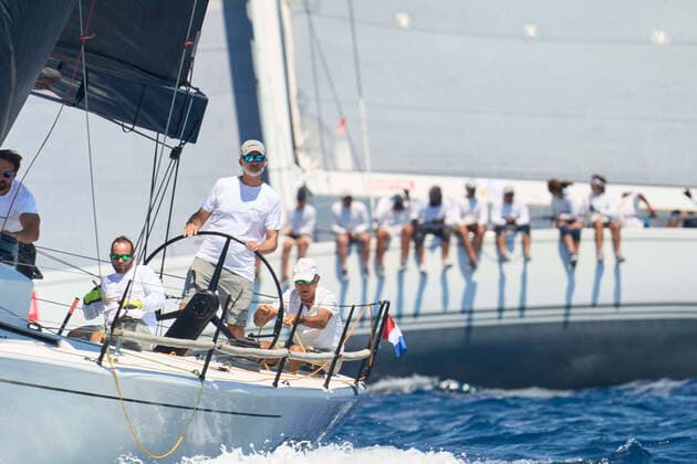 Entertainment Themen der Woche KW31 Entertainment Bilder des Tages 01-08-2022 King Felipe at the Real Club Nautico during the 40th Copa del Rey Mapfre Sailing Cup - Day 1 in Palma de Mallorca. No Spain Â  Copyright: xPPEx