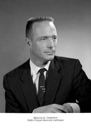 NASA Project Mercury astronaut. -- Carpenter was later known as M. Scott Carpenter. Copyright: xpiemagsx piemagsspace-623 !ACHTUNG AUFNAHMEDATUM GESCHÄTZT!