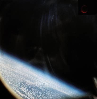 S61-04669 (31 Jan. 1961) --- Earth view from the Mercury Redstone 2 (MR-2) spacecraft. Copyright: xpiemagsx piemagsspace-886 !ACHTUNG AUFNAHMEDATUM GESCHÄTZT!