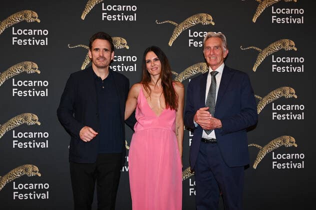 Locarno, Swiss Locarno Film Festival 2022 Matt Dillon red carper and receives Lifetime Achievement Award In the photo: Matt Dillon, Roberta Mastromichele, Marco Solari  Copyright: xNickxZonnax xipa-agency.netx xNickxZonnax