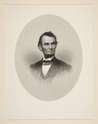Abraham Lincoln. Artist: John A. O™Neill, American, 1837 1892 Copyright: xpiemagsx yaleartpiemags28022022-41504 !ACHTUNG AUFNAHMEDATUM GESCHÄTZT!