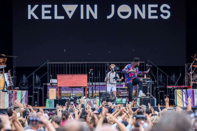 Kelvin Jones live at the Apolda Music Summer 2022 on the festival lawn in the Herressener Promenade Apolda, 05 08 2022 Foto:xM.xKremerx xFuturexImage