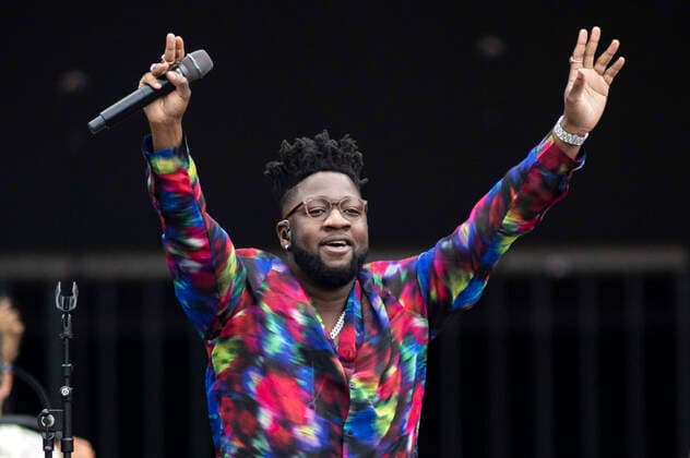Kelvin Jones live at the Apolda Music Summer 2022 on the festival lawn in the Herressener Promenade Apolda, 05 08 2022 Foto:xM.xKremerx xFuturexImage
