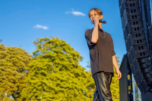 Egon Werler live at the Apoldaer music summer 2022 on the festival meadow in the Herressener Promenade Apolda, 06 08 2022 Foto:xM.xKremerx xFuturexImage