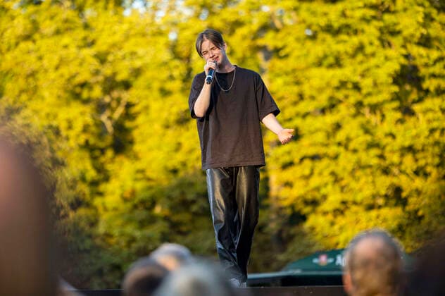 Egon Werler live at the Apoldaer music summer 2022 on the festival meadow in the Herressener Promenade Apolda, 06 08 2022 Foto:xM.xKremerx xFuturexImage