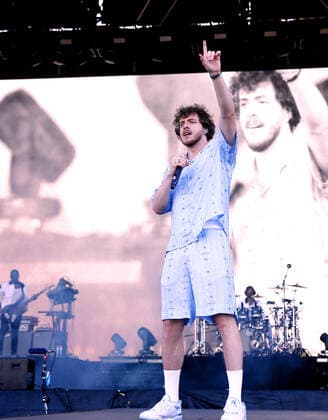 August 6, 2022, San Francisco, CA, USA: Jack Harlow performs during the 2022 Outside Lands Music and Arts Festival at Golden Gate Park on August 05, 2022 in San Francisco, California. San Francisco USA - ZUMAs181 20220806_zea_s181_007 Copyright: xImagespacex