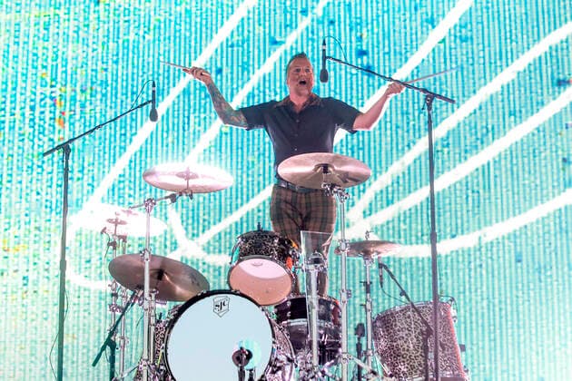 August 6, 2022, San Francisco, CA, USA: Green Day - Tre Cool performs during the 2022 Outside Lands Music and Arts Festival at Golden Gate Park on August 05, 2022 in San Francisco, California. San Francisco USA - ZUMAs181 20220806_zea_s181_011 Copyright: xImagespacex