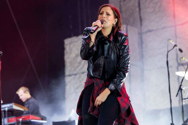 Stefanie Kloß of Silbermond live at the Apoldaer music summer 2022 on the festival meadow in the Herressener Promenade Apolda, 06 08 2022 Foto:xM.xKremerx xFuturexImage