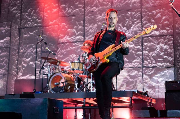 Johannes Stolle of Silbermond live at the Apoldaer music summer 2022 on the festival meadow in the Herressener Promenade Apolda, 06 08 2022 Foto:xM.xKremerx xFuturexImage