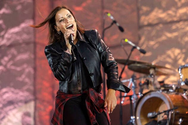 Stefanie Kloß of Silbermond live at the Apoldaer music summer 2022 on the festival meadow in the Herressener Promenade Apolda, 06 08 2022 Foto:xM.xKremerx xFuturexImage